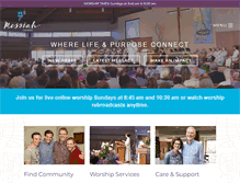 Tablet Screenshot of messiahchurch.org
