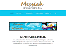 Tablet Screenshot of messiahchurch.com